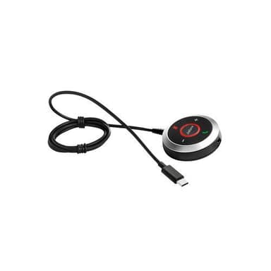 Jabra Evolve 40 Link MS, Ljud, Kabel, Tryckknappar, Svart