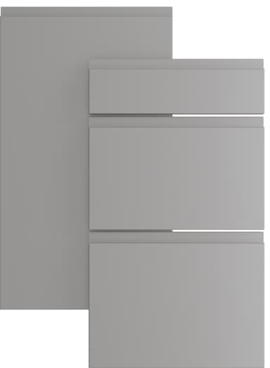 Epoq Integra övre lådfront 60x35 till köket (stålgrå)