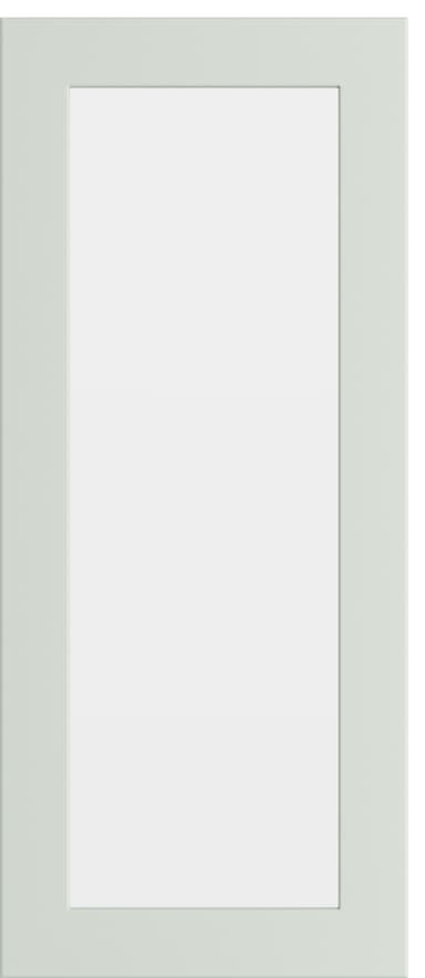 Epoq Trend Light Green vitrinlucka 30x70 cm till köket (ljusgrön)