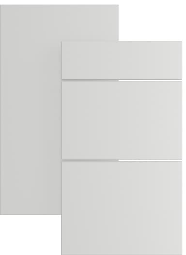 Epoq Trend Grey White vitrinlucka 30x70 cm till köket (grey-white)