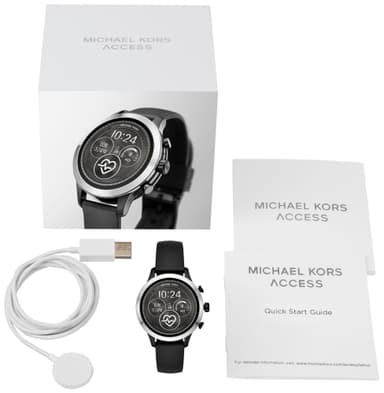 Michael Kors Runway smartwatch (stål/svart)