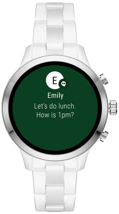 Michael Kors Runway smartwatch (vit)