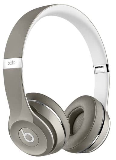 Beats Solo 2 Luxe Edition on-ear-hörlurar (silver)
