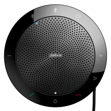 Jabra SPEAK 510+, Universal, Svart, 100 m, Knappar, Rundtagande, Kabel