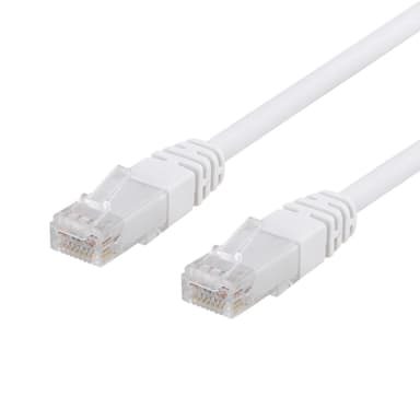 epzi U/UTP Cat6 patch cable, CCA, 5m, 250MHz, white
