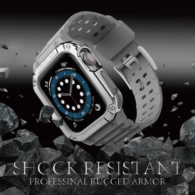 INF Klockarmband PC/TPU Svart  Apple Watch 1-7 Gen 42/44/45 mm Flerfär
