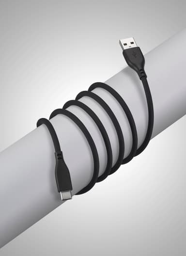 Goji USB-A till USB-C-kabel 2m (svart)