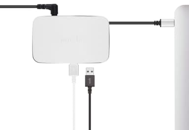 Moshi Symbus kompact USB-C dockningsstation (silver)