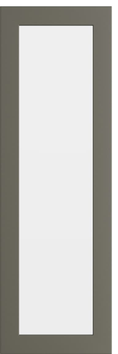 Epoq Trend Moss Green vitrinlucka 30x92 cm till köket (mossgrön)