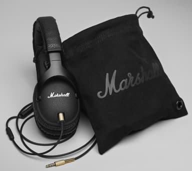 Marshall Monitor around-ear hörlurar (svart)