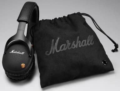 Marshall Monitor trådlösa hörlurar around-ear (svart)
