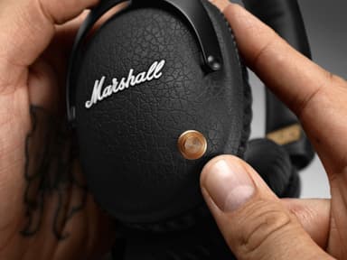Marshall Monitor trådlösa hörlurar around-ear (svart)