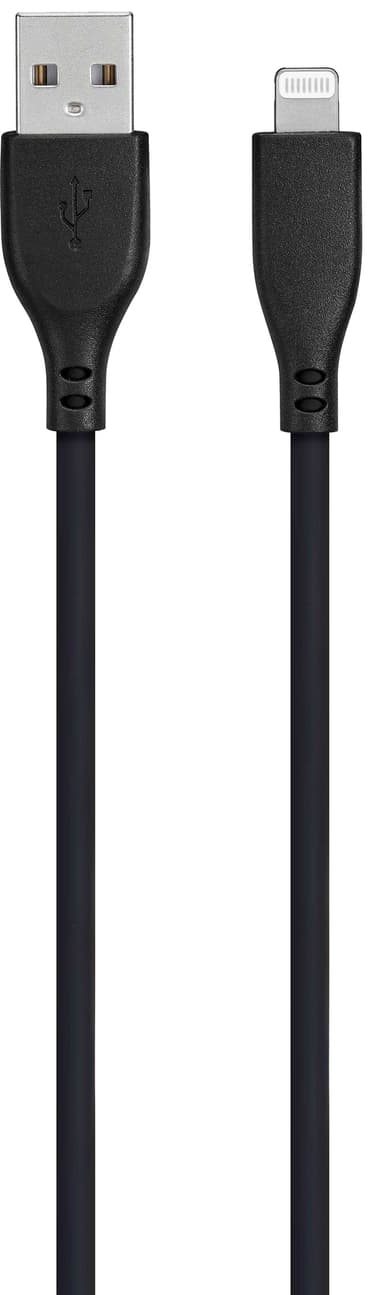 Goji USB-A till Lightning-kabel 1.8m (svart)