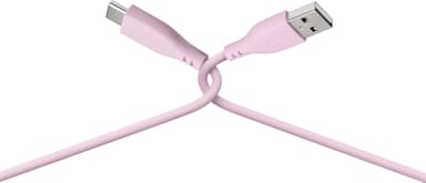 Goji USB-A till USB-C-kabel 2m (rosa)