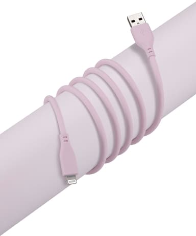 Goji USB-A till Lightning-kabel 1.8m (rosa)