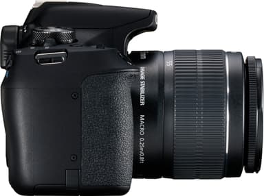 Canon EOS 2000D DSLR-kamera + 18-55 objektiv