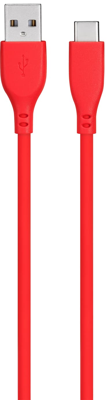 Goji USB-A till USB-C-kabel 2m (röd)