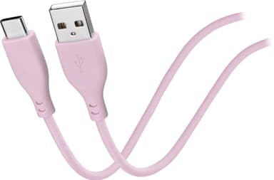 Goji USB-A till USB-C-kabel 2m (rosa)