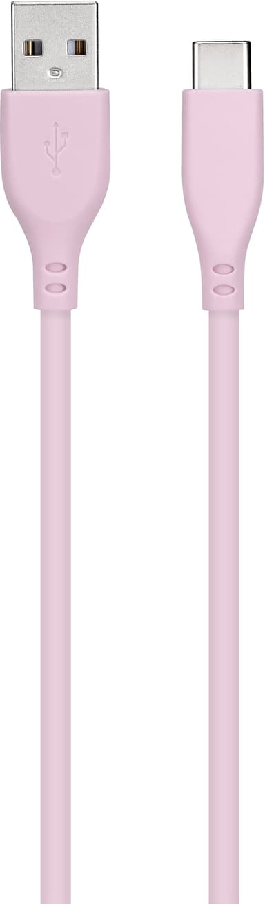 Goji USB-A till USB-C-kabel 2m (rosa)