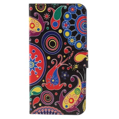 Plånboksfodral för Samsung Galaxy S7 - Paisley Flowers