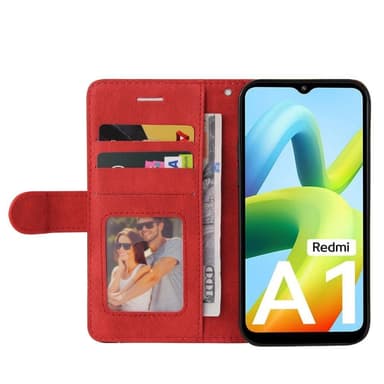 KT Plånboksfodral till Xiaomi Redmi A1 - Röd