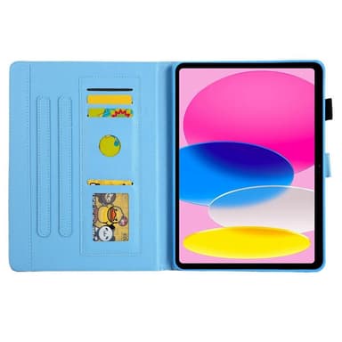 Apple iPad 10.9 2022 Vikbart fodral korthållare - Häst