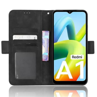 Plånboksfodral till  Redmi A1 - Svart
