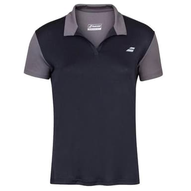 Babolat Play Polo, T-shirt dam Svart S