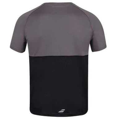 Babolat Play Crew Neck Tee, Padel- och tennis T-shirt herr Svart S