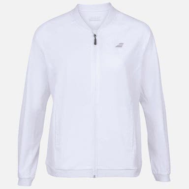 Babolat Play Jacket Women, Padel- och tennisjacka dam Vit XL