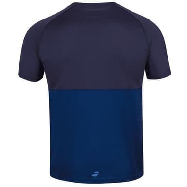 Babolat Play Crew Neck Tee, Padel- och tennis T-shirt herr Mörkblå S