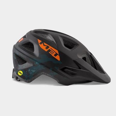 Met Eldar MIPS Black Camo, Cykelhjälm Svart Onesize