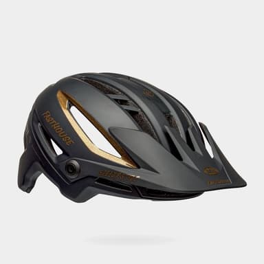 Bell Sixer MIPS Matte/Gloss Black/Gold Fasthouse, Cykelhjälm Svart S