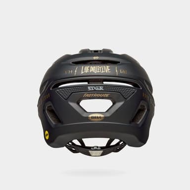 Bell Sixer MIPS Matte/Gloss Black/Gold Fasthouse, Cykelhjälm Svart S
