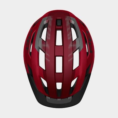Met Allroad Red Black/Matt, Cykelhjälm Röd M