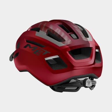 Met Allroad Red Black/Matt, Cykelhjälm Röd M