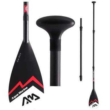 vidaXL SUP Paddel Carbon Pro röd kolfiber Elgiganten