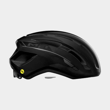 Met Miles MIPS Black/Glossy, Cykelhjälm Svart M