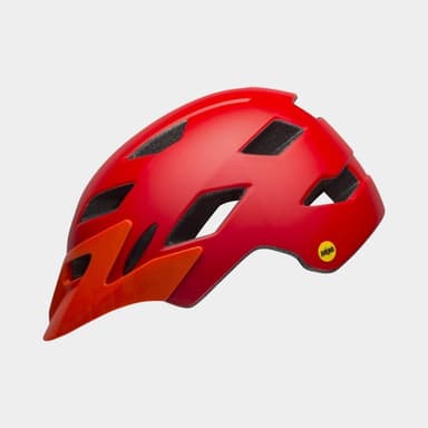Bell Sidetrack MIPS Matte Red/Orange, Cykelhjälm Röd Youth