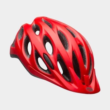 Bell Tracker Matte Red, Cykelhjälm Röd Adult