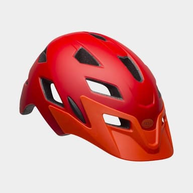 Bell Sidetrack MIPS Matte Red/Orange, Cykelhjälm Röd Youth