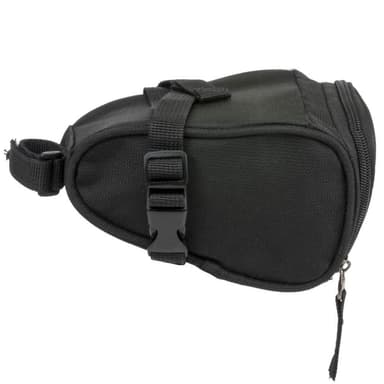 vidaXL Sadelväska 1200 L 1,8 L svart