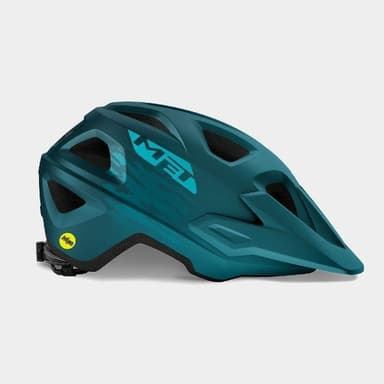 Met Echo MIPS Petrol Blue, Cykelhjälm Blå L