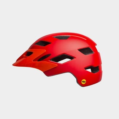 Bell Sidetrack MIPS Matte Red/Orange, Cykelhjälm Röd Youth