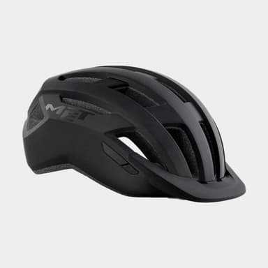 Met Allroad Black/Matt, Cykelhjälm Svart M