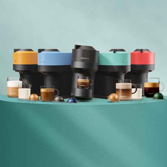 Nespresso Vertuo Pop kaffemaskin av DeLonghi ENV90.B (svart)