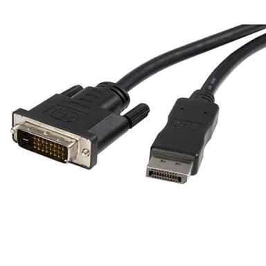 StarTech.com DP2DVIMM10, 3 m, DisplayPort, DVI-D, Hankoppling, Hankopp