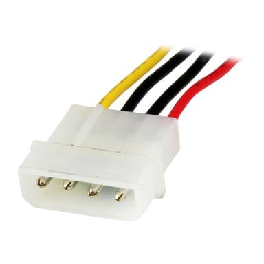 StarTech.com 30 cm Molex LP4-strömförlängningskabel – M/F, 0,304 m, Mo