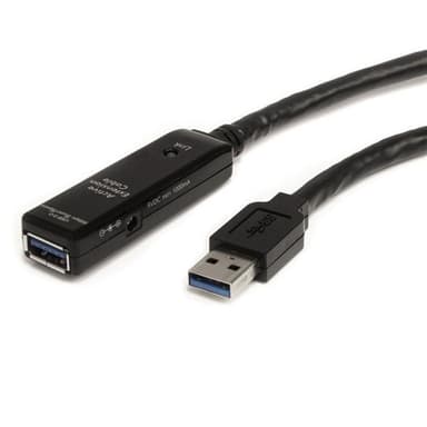 StarTech.com 10 m aktiv USB 3.0-förlängningskabel - M/F, 10 m, USB A,
