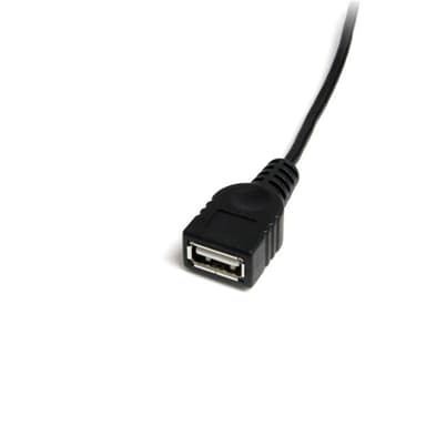StarTech.com USBMUSBFM1, 0,3 m, USB A, Mini-USB B, Hane/Hona, 480 Mbit